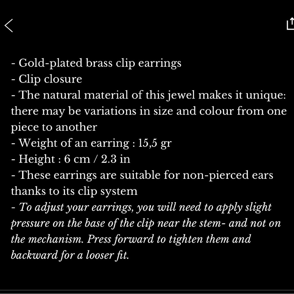 Sezane Green and Gold Beaded Hoop Drop Earrings - Picture 3 of 5